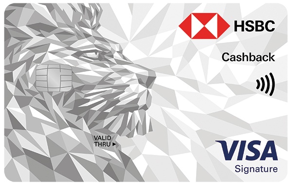 HSBC Cashback Credit Card- Bankbychoice