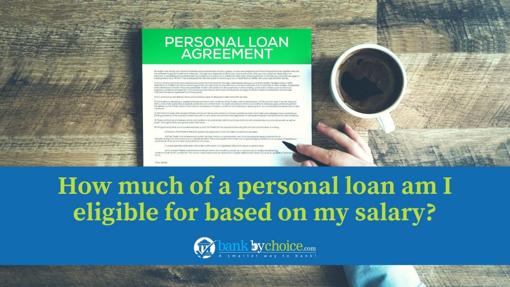 Personal Loan Eligibility based on Salary